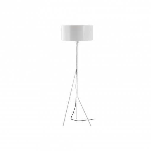 Floor lamp DIAGONAL E27 13W Synthetic white