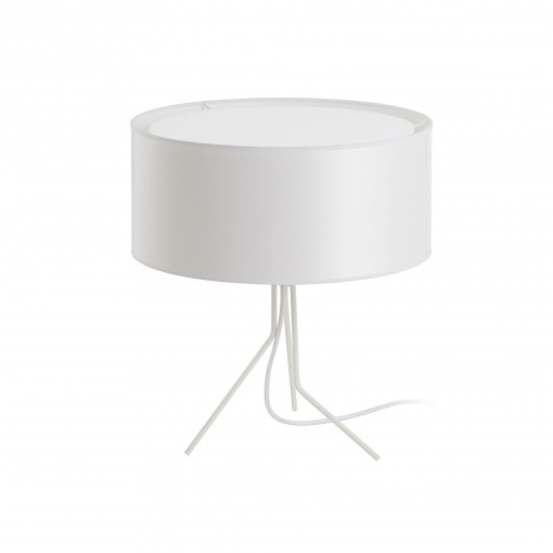 Table lamp DIAGONAL Small E27 13W Blanco sintético