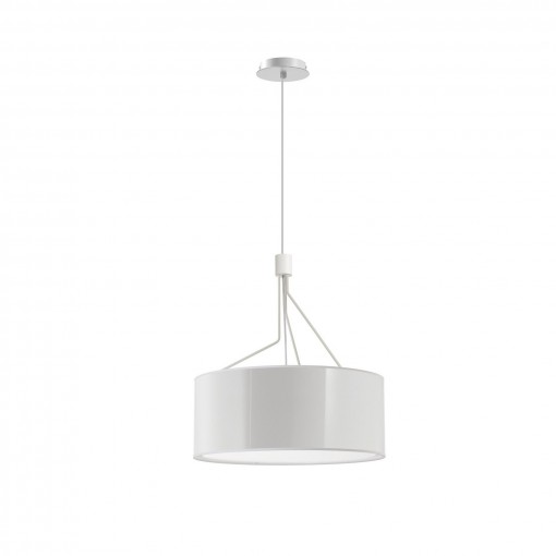 Suspended Lamp DIAGONAL E27 3x13W Blanco sintético