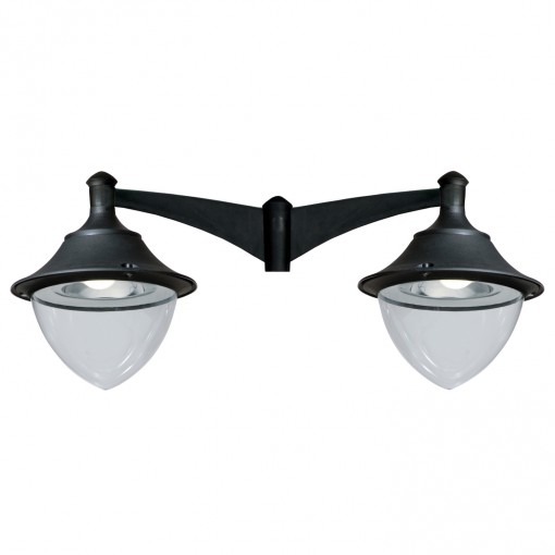 Luminaire for pole 2 arms Gunther-48 2 arms