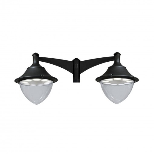 Luminaire for pole 2 arms Gunther-60 2 arms